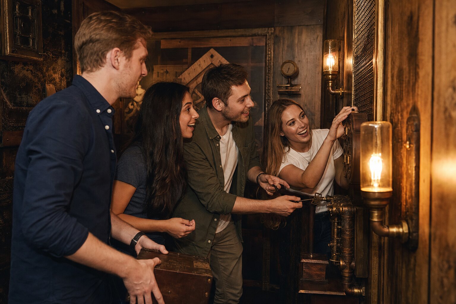 Modern szolgáltatói munkahely — AI Booking online időpontfoglaló rendszer escape room üzemeltetőknek